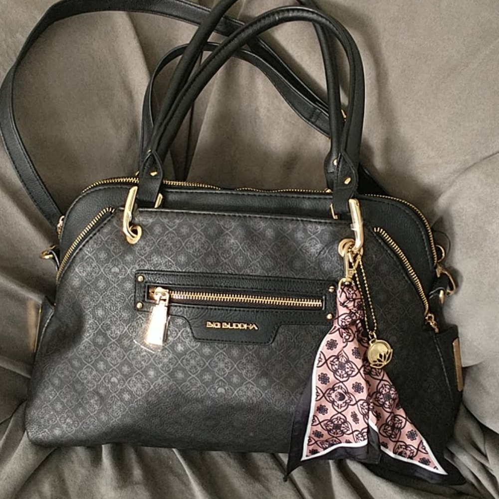Black Big Buddha Purse